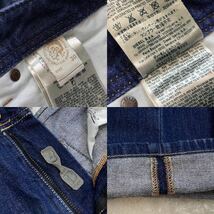 美品！定価3万円 DIESEL ディーゼル KRAYVER WASH 0823K レギュラースリムキャロット ヴィンテージ加工 デニムパンツ 濃紺 Dインディゴ W30_画像6