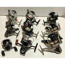 【Daiwa】ST1000B/ST1000【SHIMANO】 GT3000【RYOBE】MAX2000【ORYMPIC】LETS GO・DX No3など9点SET☆ジャンク中古現状品_画像1