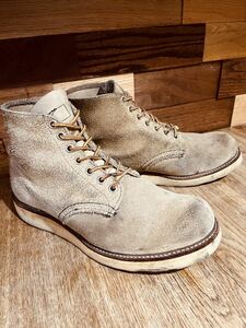 RED WING レッドウィング 8167 アイリッシュセッター スエードプレーントゥ ブーツ 2000年製ビンテージ