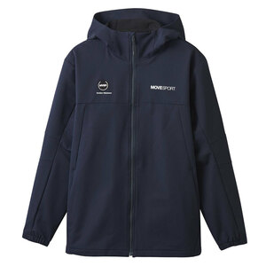 2023年 秋冬モデル 1円～【新品】DESCENTE 　 HEATNAVI ソフトシェル 上下セット(size：L color：NV)