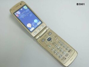 B5901R docomo 携帯電話 ガラケー らくらくホン FUJITSU F-09B 判定○ 初期化済