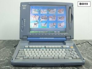 B6019M SHARP シャープ カラー液晶ワープロ 書院 WD-VP2 ジャンク FD/印字ok