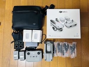 DJI AIR2S 新品「機体」＋バッテリー4個 フライモア コンボ Care Refresh保証付 2024年10月01日迄 お買得セット Fly More Combo 