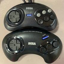 MS479 通電確認OK SEGA MEGA DRIVE メガドライブ HAA-2510 コントローラ(SJ-3500/SJ-6000)x2点・ケーブル・ACアダプタ・ソフト(ぷよぷよ)付_画像7