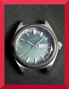 セイコー SEIKO 21石 自動巻き 3針 デイデイト 706-0370 女性性用 レディース 腕時計 W449 ジャンク 稼働品