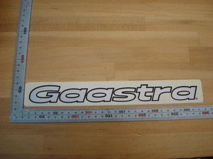  new goods Gaastra(ga -stroke la) logo-sticker 