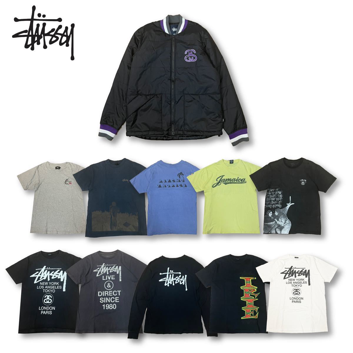 Yahoo!オークション -「stussy tシャツ セット」の落札相場・落札価格