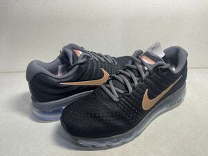 WMNS NIKE AIR MAX 2017 エア マックス 2017 BK x BRONZE US8.5 国内正規 未使用 849560-008