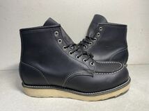 REDWING レッドウィング アイリッシュセッター 8179 モックトゥ BK US8 1/2 E 極美品 USA製_画像3