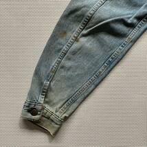 90s Levi's 71557 リーバイス 日本製 BIG E 復刻 3rd デニムジャケット ジージャン 40_画像9