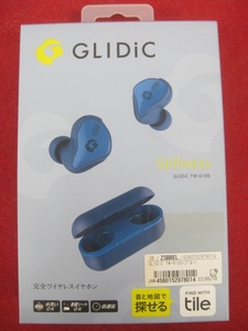【ハッピー】未使用 GLIDiC グライディック ワイヤレスイヤホン TW-6100 ブルー ZSBBEL 4580152978014