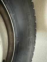 新品スタッドレス　DUNLOP WINTER MAXX LT03M 23年製195/75R15 中古ホイール付き　ダイナ　デュトロ　XZU XZC系 15×5J 5H 110 6本　管理①_画像7