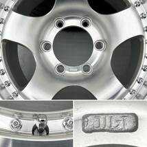 ★良品 深リム 送料込★EMR PRODUCT タイヤ ホイール (シルバー) 15×7JJ 6穴 139.7 -13 205/65R15 20年製 ハイエース 200系 4241_画像4