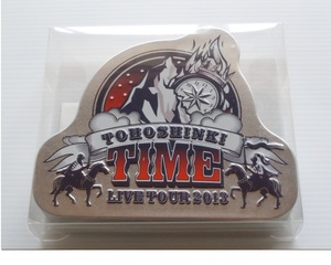 新品★東方神起（ユノ&チャンミン）2013 TIME TOUR[缶入りステッカーセット（ロゴステッカー）]公式グッズ