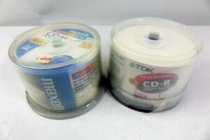 TDK maxell 700MB CD-Rディスク スピンドル 50枚×2 未使用品
