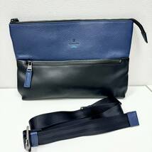 【EB-5287】LANVIN en Bleu ランバン オンブルー フェリチタ ショルダーバッグ 2WAY レザー 574102 メンズ レディース 保管品 状態写真参照_画像1