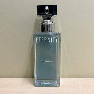 【C-22199】Calvin Klein CK カルバンクライン エタニティ サマー オードゥパルファム 100ml ほぼ未使用 残量9割以上 長期保管