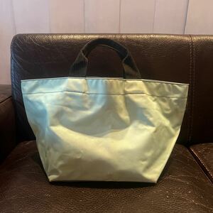 Herve Chapelier handbag Herve Chapelier boat type tote bag nylon yellow green green 