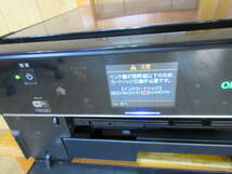 67556 中古 保管品 EPSON エプソン インクジェット プリンター 複合機 EP-804A 2011年製 通電確認のみ 充電ケーブル有り ブラック 元箱無_画像3