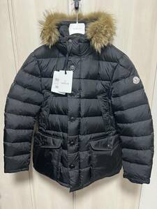 XLサイズ【未使用】MONCLER CLUNY クルーニー TG4　コヨーテファー ブラック色　黒色　正規品　◆定価37.4万円◆　人気ダウンジャケット