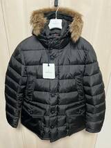 XXLサイズ【未使用】MONCLER CLUNY クルーニー TG5　ブラック　2020/21AWモデル 黒色　正規品　◆定価37.4万円◆　人気ダウンジャケット_画像1