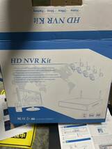 1未使用HD NVR Kit防犯カメラシステム屋外 ワイヤレス 常時録画 4台セット 配線不要 家庭用 屋外 屋内2TBハードディスク付き動体検知監視_画像7