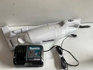 ④t910◆makita マキタ◆充電式クリーナー CL107FD バッテリー欠品 掃除機 スティッククリーナー 充電器 DC10SA 通電確認済み