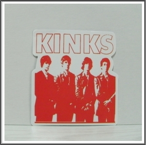 防水ステッカー・シール【キンクス、THE KINKS、ロックバンド】B190