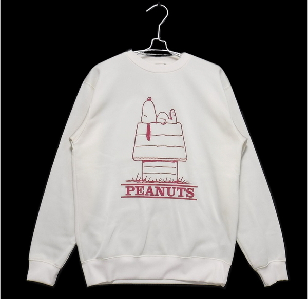 即決■★PEANUTS★■スヌーピー　トレーナー:SIZE=L