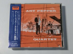 Kml_ZCC464／ART PEPPER QUARTET　アート・ペッパー・カルテット ＋５ （国内CD　帯付き）