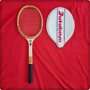 Futabaya ビンテージ 木製 テニスラケット　ウッドラケット Match　Point Ⅶ　SPECIAL WOOD FRAME　中古　現状品 