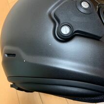 アライ　ヘルメット Arai RAPIDE NEO ラパイド ネオ サイズL マットブラック　大きめに調整してあります。シールド未使用_画像5