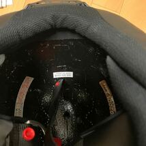 アライ　ヘルメット Arai RAPIDE NEO ラパイド ネオ サイズL マットブラック　大きめに調整してあります。シールド未使用_画像6