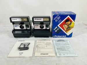 Polaroid　ポラロイドカメラ 636 AF Auto Focus Onestep 2台セット　動作未確認