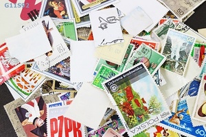 G11S92 切手おまとめ 海外切手 日本切手 消印有 現状品 ネコパケ