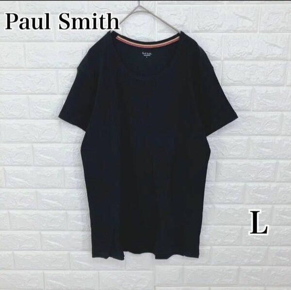 Paul smith ポールスミス Tシャツ Lサイズ ブラック 黒
