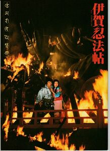 パンフ■1982年【伊賀忍法帖】[ A ランク ] 斎藤光正 角川春樹 山田風太郎 真田広之 渡辺典子 美保純 中尾彬 成田三樹夫 千葉真一 風祭ゆき