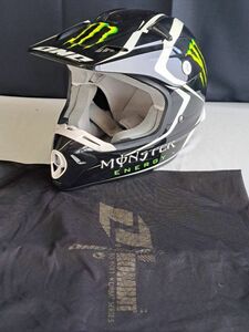 K : DOT SNELL SMサイズ 55-56cm バイクヘルメット オフロードヘルメット モンスター MONSTER ENERGY