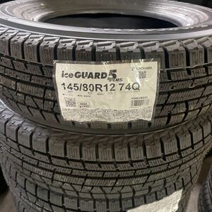 145/80R12 未使用品　冬タイヤ　　2021年式　4本セット：14000円