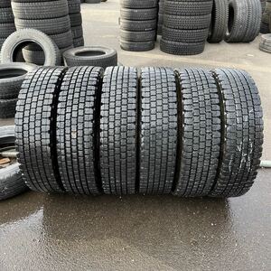 225/80R17.5 W910 中古　 激安美品　6本セット：34000円