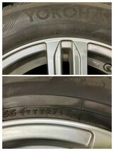 200系ハイエース　ヨコハマ　アイスガードIG91　195/80R15　107/105L　アルミホイール付き　4本　6J/ET33　139.7　スタッドレスタイヤ_画像7