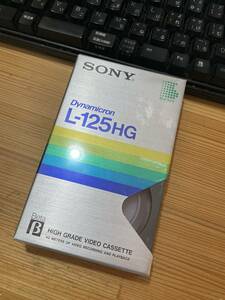 Sony ベータビデオテープ Dynamicron L-125HG