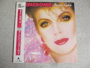 12inch盤　ANGIE GOLD　　タイム・ボム TIMEBOMB　帯付