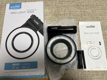 weefine Ring Light 3000 水中 リングライト ダイビング　fisheye 3018_画像1