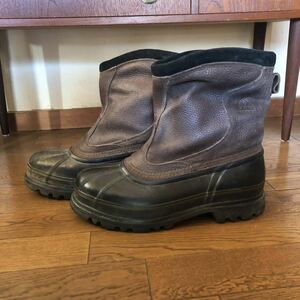 ☆SOREL ソレル ショートブーツ ☆スノーブーツ サイズ 27cm ブラウン×ブラック