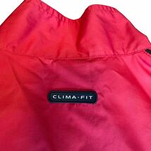 70s 80s 90s NIKE CLIMA-FIT back zip jacket ナイロンジャケット 赤 red ゴルフ フルジップ adidas アディダス ナイキ ジャンパー puma_画像6