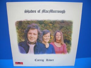 【LP】SHADES OF MAC MURROUGH CARRIG RIVER アイルランド70s女性VOトラッドフォーク☆類TICKAWINDA 愛POLYDOR初回美品!!!★