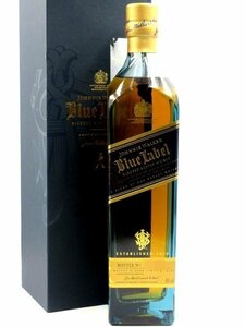 ★■本体美品 JOHNNIE WALKER ジョニーウォーカー ブルーラベル ウイスキー 40% 750ml コレクション品 箱付き スコッチ お酒 アルコール