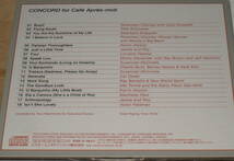 CONCORD for Cafe Apres-midi 帯付き CD VICP-61989 コンコード・フォー・カフェ・アプレミディ 橋本徹 サバービア SUBURBIA JAZZ 送料無料_画像2