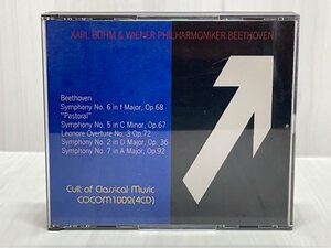 ☆ベーム VPO ベートーヴェン 交響曲第2/5/6/7番 Cult of Classical Music COCOM1002 4CD-R